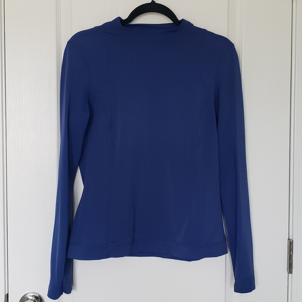 🎈LAND'S END Deep Blue long sleeve top